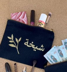 محفظة سودة من القماش