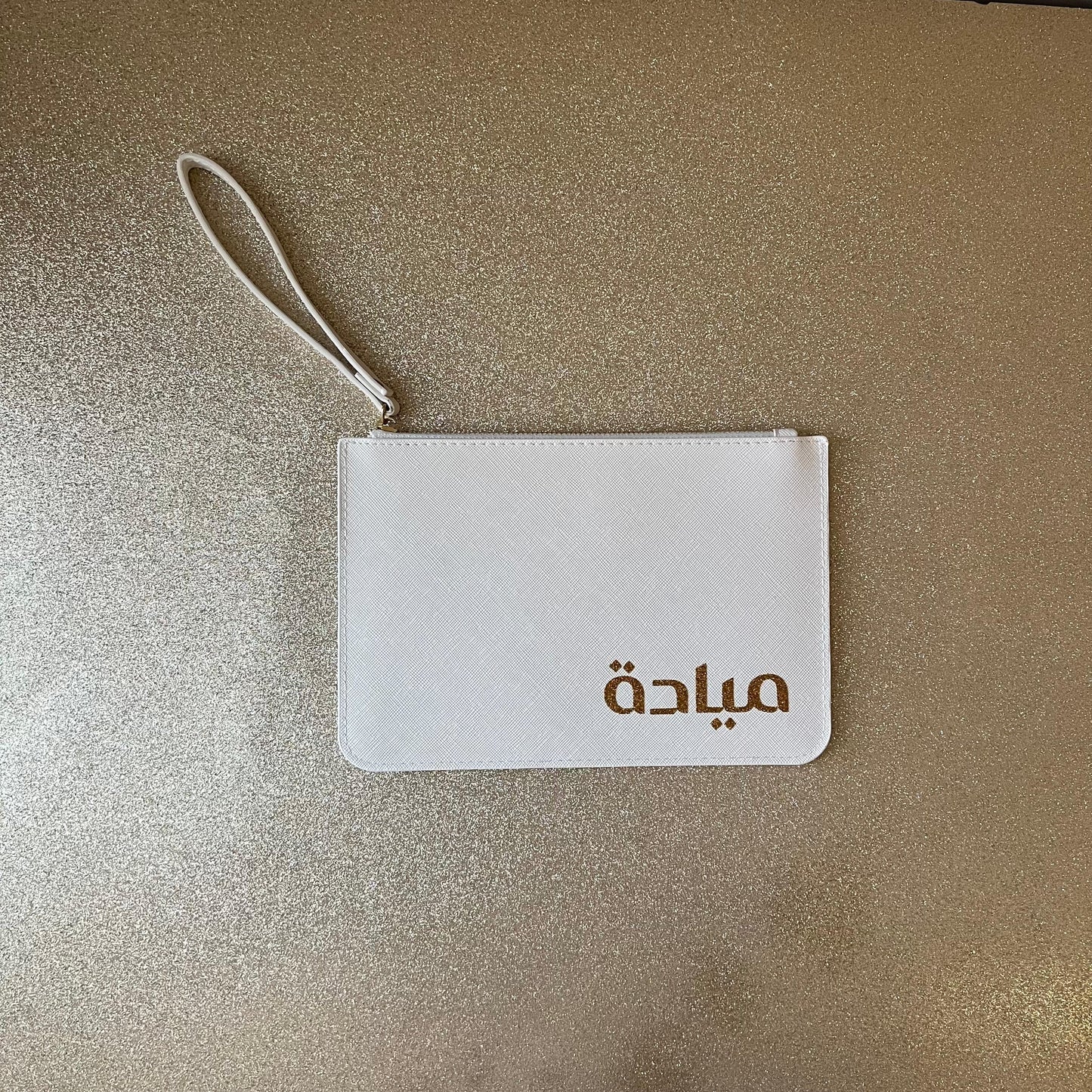 Leather wrist bag محفظة & شنطة الجلد الأنيقة