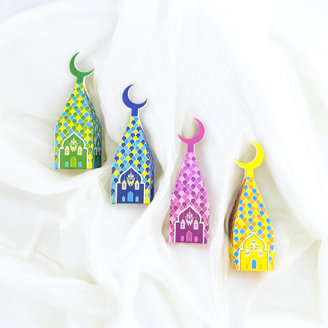 توزيعات رمضان - بكسات ورقية