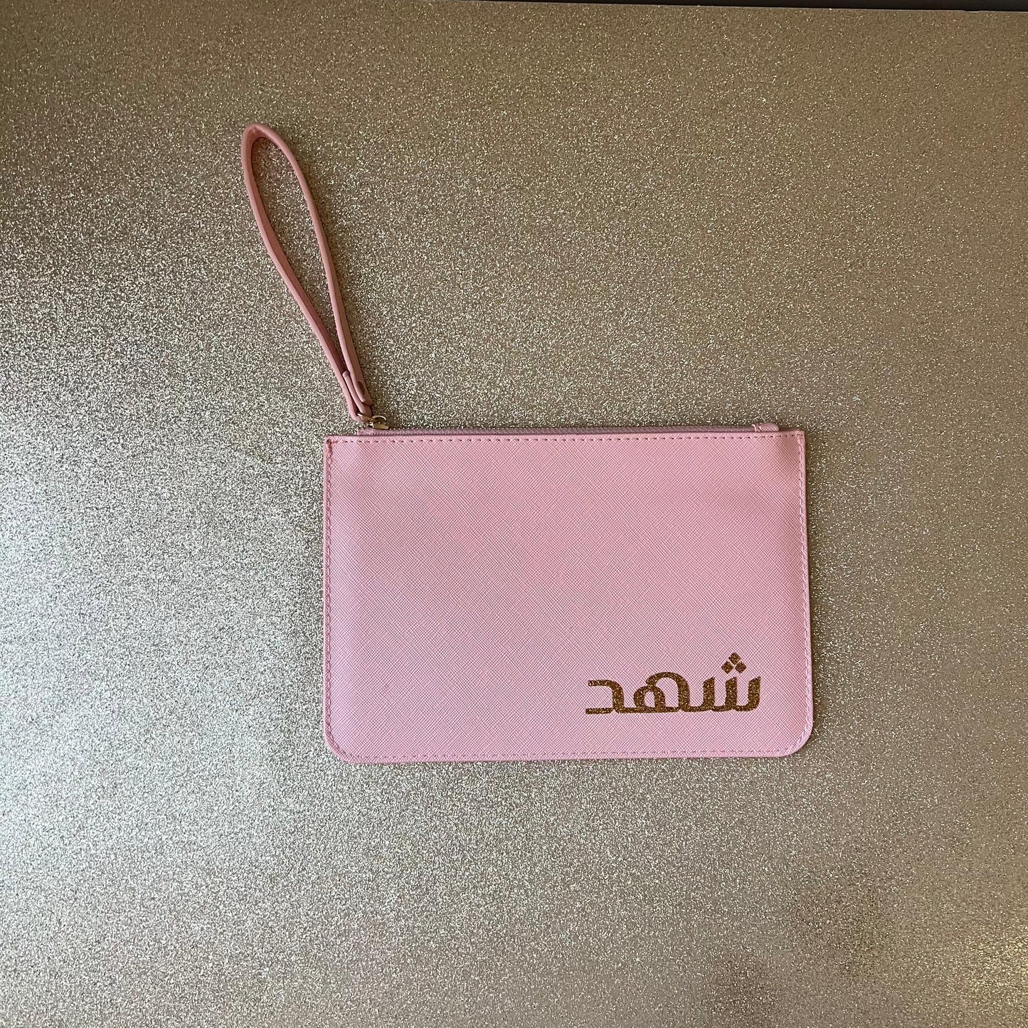 Leather wrist bag محفظة & شنطة الجلد الأنيقة